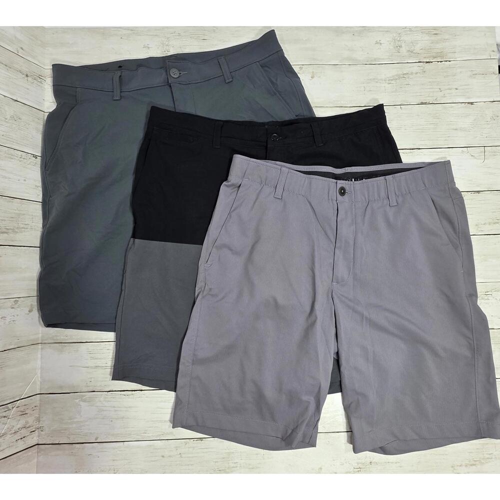 Under Armour & Nike Men's HeatGear Casual Shorts 3-Pack - Sz 36